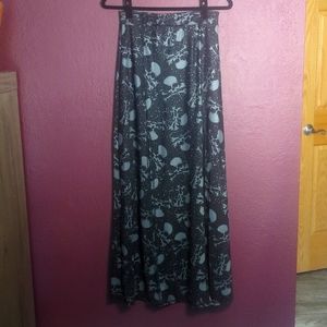 NEW Killstar Waxwork Maxi Skirt